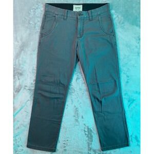 Esprit Rock Relaxed Fit Pants Mens 32x32 Grey Cotton Twill Straight Leg Chino